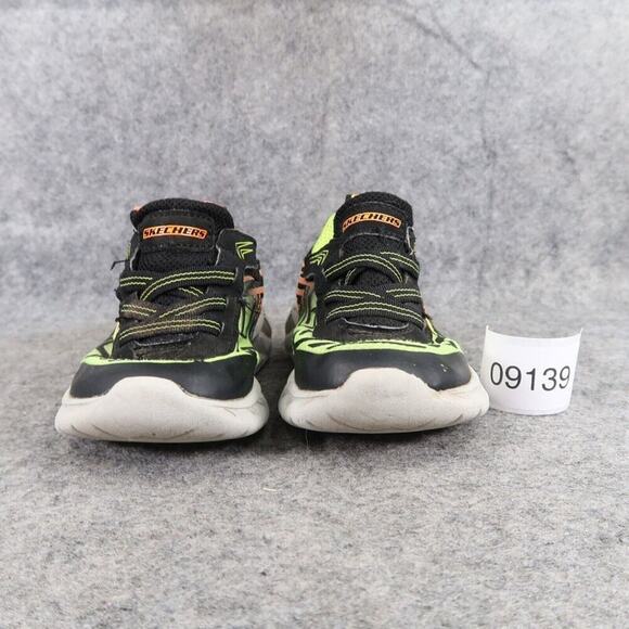 Skechers Shoes Kids 8 Athletic Magna Light Up Slip On Trainer Sneakers Toddler - Picture 3 of 12